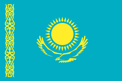 Kazakhstan flag